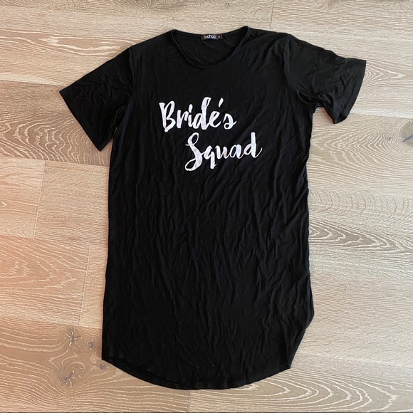 Bride’s Squad Pajama Shirt - Picture 1 of 9